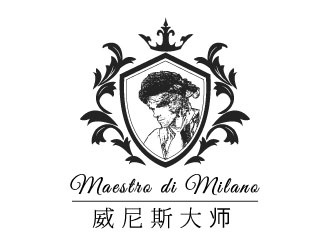 威尼斯大师 logo design by AYATA