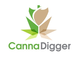 Canna Digger logo design by frontrunner
