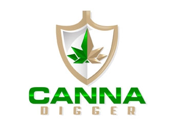 Canna Digger logo design by LogoInvent