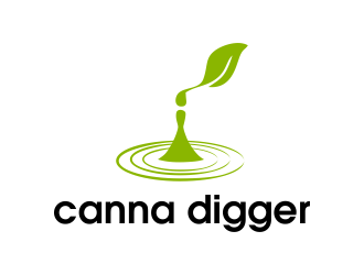 Canna Digger logo design by JessicaLopes