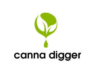 Canna Digger logo design by JessicaLopes