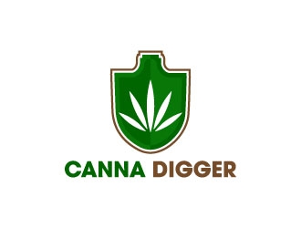 Canna Digger logo design by J0s3Ph