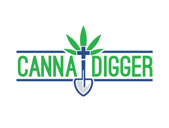Canna Digger logo design by megalogos