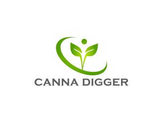 Canna Digger logo design by Greenlight