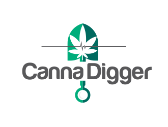 Canna Digger logo design by vinve