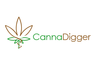 Canna Digger logo design by BeDesign