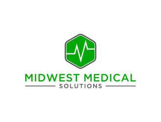Midwest Medical Solutions  logo design by salis17