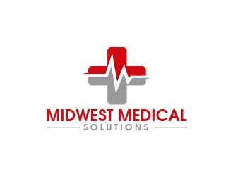 Midwest Medical Solutions  logo design by MarkindDesign