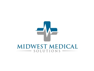 Midwest Medical Solutions  logo design by MarkindDesign