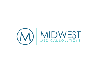 Midwest Medical Solutions  logo design by giphone