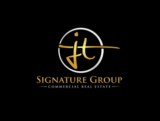 Signature Group Commercial Real Estate logo design by pakderisher