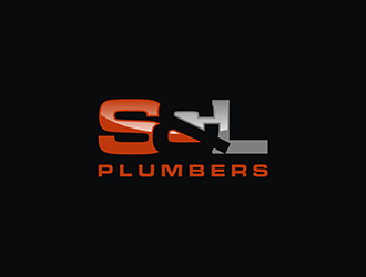 S & L Plumbers logo design by blackcane