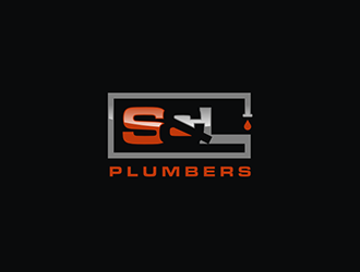 S & L Plumbers logo design by blackcane