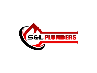 S & L Plumbers logo design by CreativeKiller