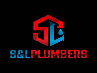 S & L Plumbers logo design by akilis13
