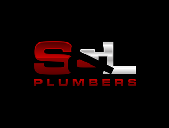 S & L Plumbers logo design by bomie