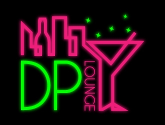 DP LOUNGE logo design by Suvendu