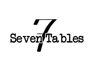 Seven Tables logo design by J0s3Ph