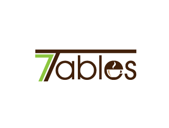 Seven Tables logo design by reight