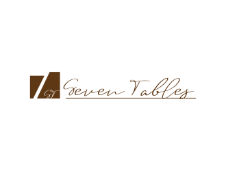 Seven Tables logo design by Kanya