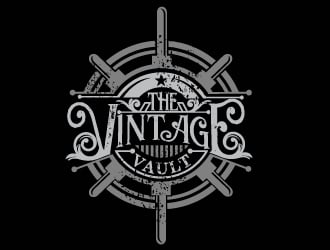 The Vintage Vault logo design by Suvendu