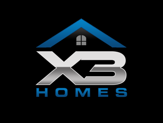 X3 Homes logo design by kunejo