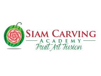 Siam Carving Academy logo design by gilkkj