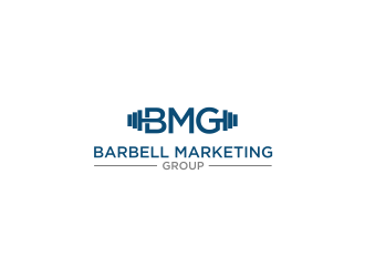 Barbell Marketing Group logo design by ammad