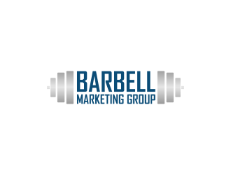 Barbell Marketing Group logo design by ammad