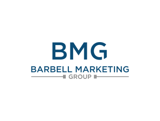 Barbell Marketing Group logo design by ammad