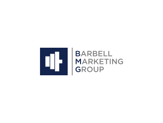 Barbell Marketing Group logo design by ammad