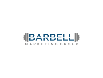 Barbell Marketing Group logo design by ammad