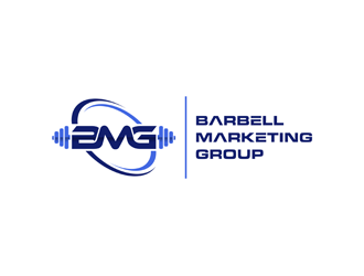 Barbell Marketing Group logo design by alby