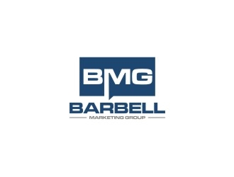 Barbell Marketing Group logo design by EkoBooM