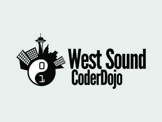 West Sound CoderDojo  logo design by Bl_lue