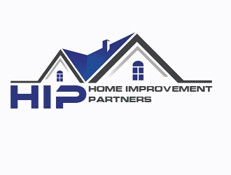 Home Improvement Partners  logo design by gilkkj