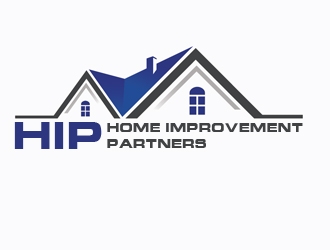 Home Improvement Partners  logo design by gilkkj