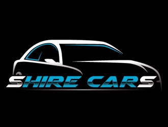 Shire Cars logo design by shere