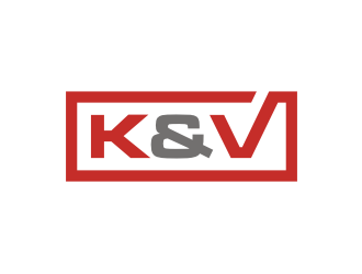 K&V logo design by rief