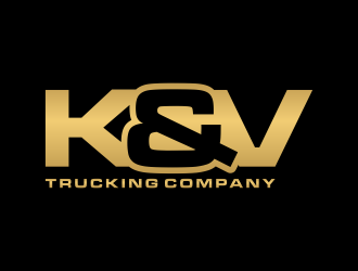 K&V logo design by BlessedArt