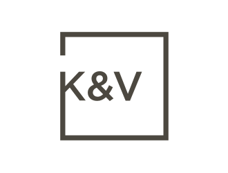 K&V logo design by enilno