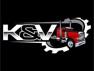 K&V logo design by daywalker