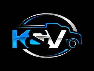 K&V logo design by MAXR