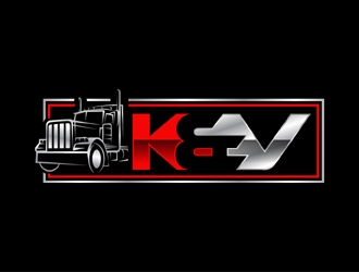 K&V logo design by MAXR