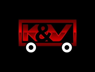 K&V logo design by Suvendu