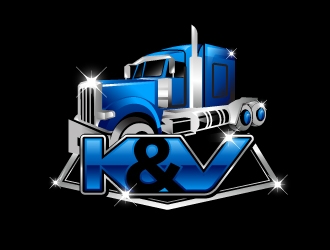 K&V logo design by Suvendu