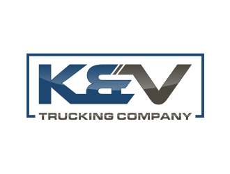 K&V logo design by enilno