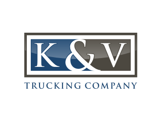K&V logo design by enilno