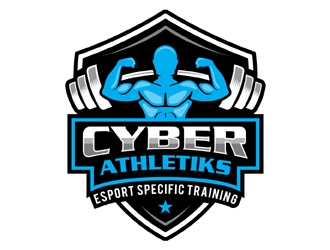 Cyber Athletiks logo design by MAXR
