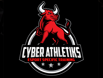 Cyber Athletiks logo design by Optimus